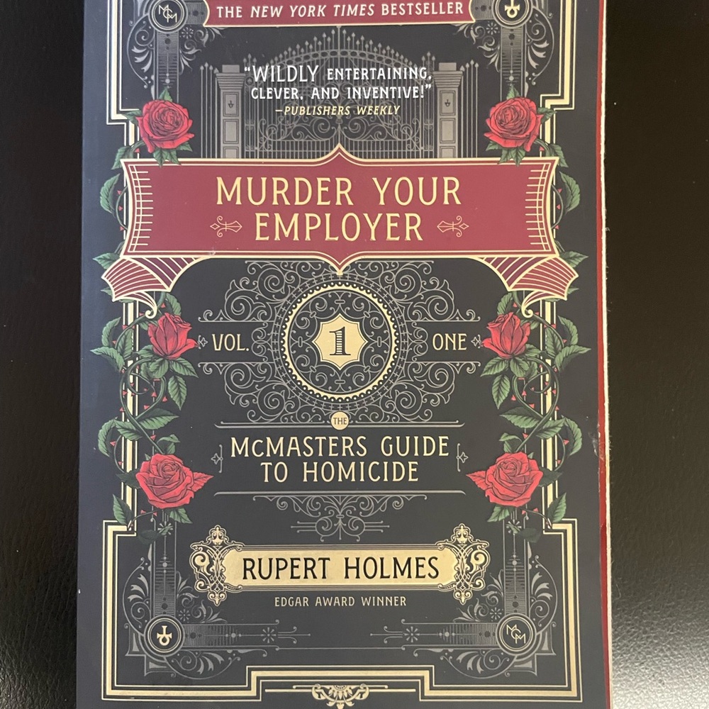 Murder Your Employer Book by Rupert Holmes